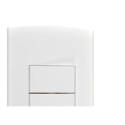 Imagem de Conjunto Peesa Alfa 1505B 2 interruptores Paralelo Branco