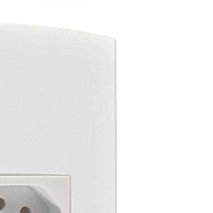 Imagem de Conjunto Peesa Alfa 1545 1Tomada 20A Branco