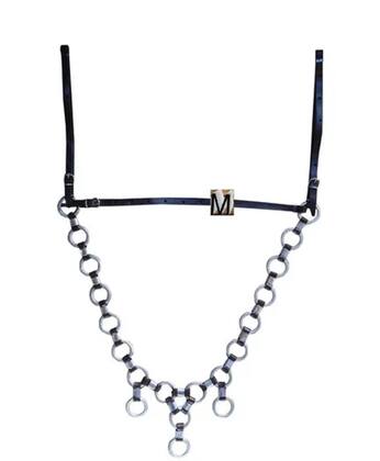 Imagem de Conjunto Peitoral E Cabeçada De Argola Para Cavalo Traia