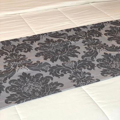 Imagem de Conjunto Peseira Xale Cama Com 2 Almofadas Cheias