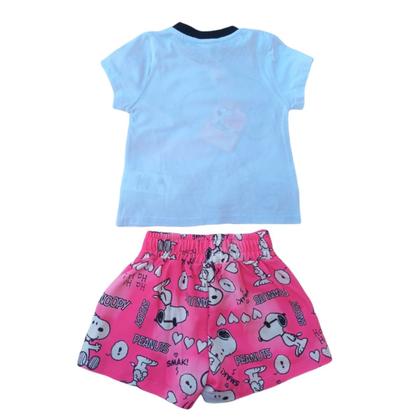 Imagem de Conjunto Petit Cherie Coleção Snoopy Black And White