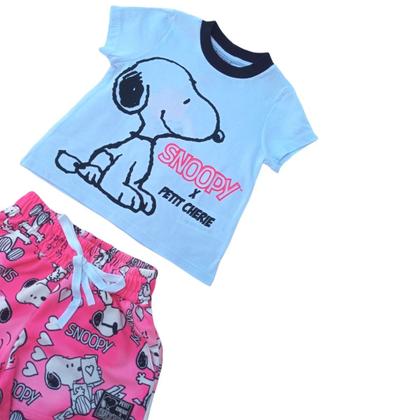 Imagem de Conjunto Petit Cherie Coleção Snoopy Black And White