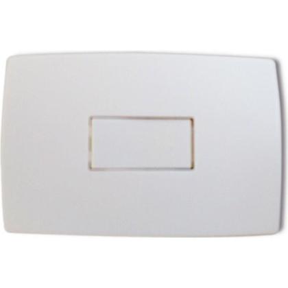 Imagem de Conjunto Pial Plus 4X2 Branco Com Placa(1Simples) 611100