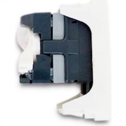 Imagem de Conjunto Pial Plus 4X2 Branco Com Placa(1Tomada 20A) 615081