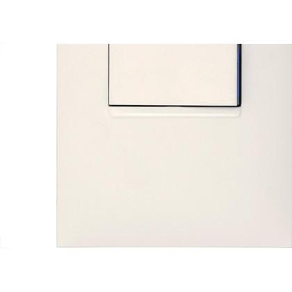 Imagem de Conjunto Pial Plus+ Branco Com Placa 1 Paralelo - 611111Bc