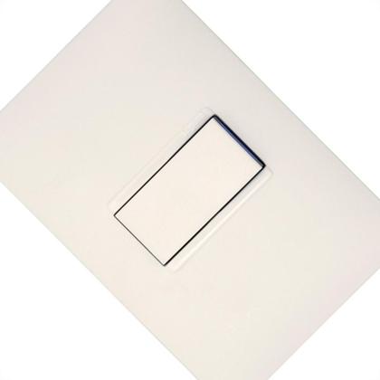 Imagem de Conjunto Pial Plus+ Branco Com Placa 1 Paralelo - 611111Bc