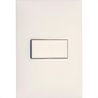 Imagem de Conjunto Pial Plus+ Branco Com Placa 1 Paralelo - 611111Bc