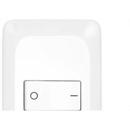 Imagem de Conjunto Pial Pop 4X2 Branco Com Placa (1Bipolar) Lgx010B