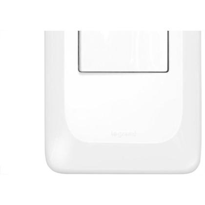 Imagem de Conjunto Pial Pop 4X2 Branco Com Placa (1Simples) Lgx010