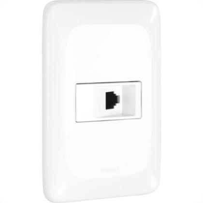 Imagem de Conjunto Pial Pop 4X2 Branco Com Placa (2Simples) Lgx101