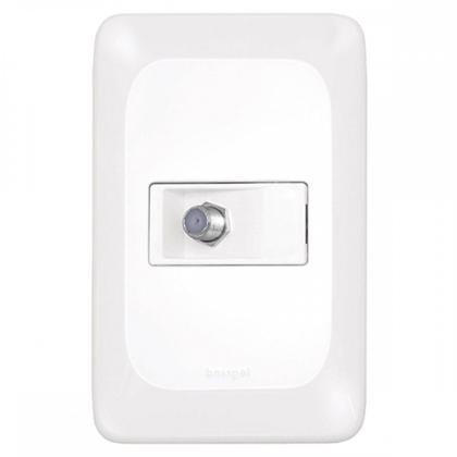 Imagem de Conjunto Pial Pop Conector P/Ant.Tv Lgx060 Branco