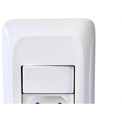 Imagem de Conjunto Pial Pop Modulo Com Placa 4X2 - 1 Paralelo+Tomada 2P+T. - 10A.