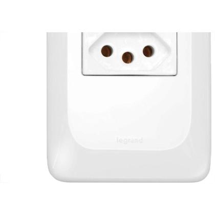 Imagem de Conjunto Pial Pop Modulo Com Placa 4X2 - 1 Tomada 2P+T. 20A.