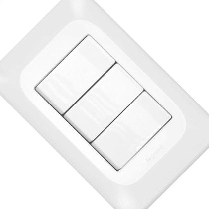 Imagem de Conjunto Pial Pop Modulo Com Placa 4X2 - 3 Paralelos 10A.