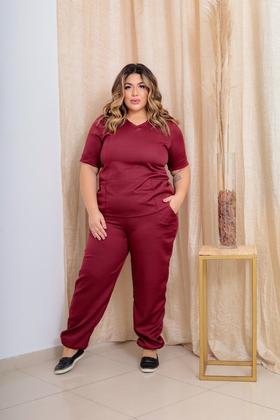 Imagem de Conjunto Pijama Hospitalar-scrub Jogger Premiun Nao Amassa