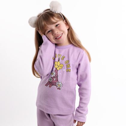 Imagem de Conjunto Pijama Plush Feminino Infantil e Infanto Juvenil de Menina