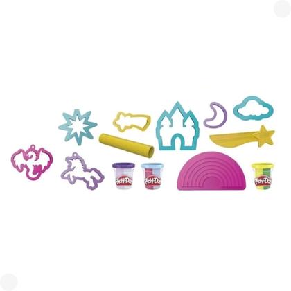 Imagem de Conjunto Playdoh Unicórnio Magico F36165B00 - Hasbro