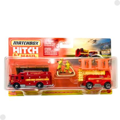 Imagem de Conjunto Playset Matchbox Hitch & Haul com Acessórios - Mattel