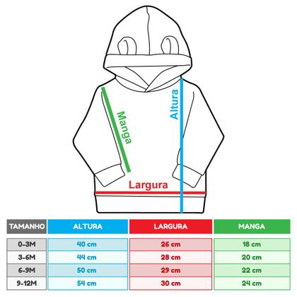 Imagem de Conjunto Plush Bebê Menino Blusa Com Capuz E Calça