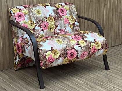 Conjunto Poltronas Braço Madeira Floral 66 México - Alpoim Imagem de Conjunto Poltronas Braço Madeira Floral 66 México