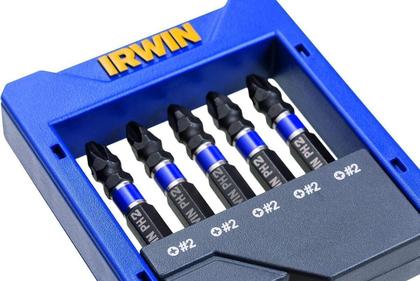 Imagem de Conjunto Pontas Power Bit Impact 5 Peças PH2 1865325 Irwin Unica