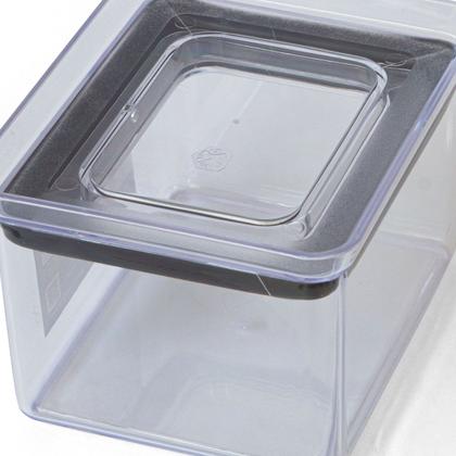 Imagem de Conjunto Pote Hermetico Tampa Cristal 6 Peças