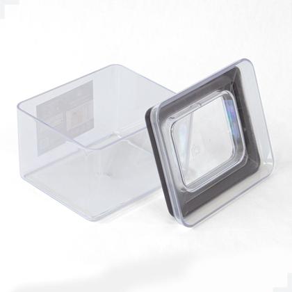 Imagem de Conjunto Pote Hermetico Tampa Cristal 6 Peças