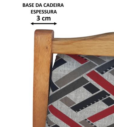 Imagem de Conjunto Prático Mesa e 4 Cadeiras Dobrável Mel, Estofado Bar-Cozinha-Lazer-Varanda ( QUADRADO OVAL )