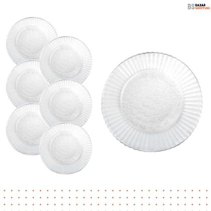 Imagem de Conjunto Pratos Rasos Duralex Primavera Nadir 6 Unidades