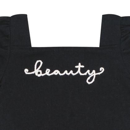 Imagem de Conjunto Preto Infantil Pulla Bulla Menina - 53432-51