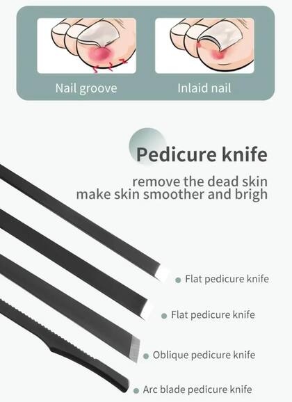 Imagem de Conjunto Profissional De Manicure 32 Peças Aço Inoxidável