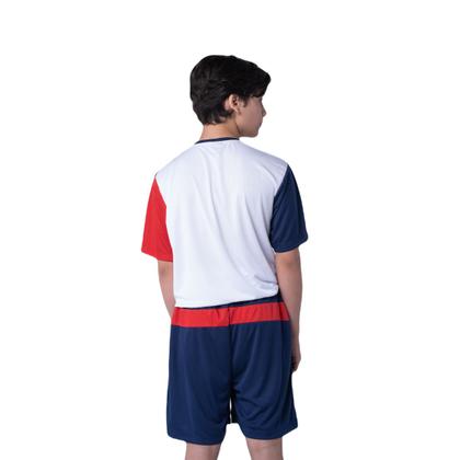 Imagem de Conjunto PSG Torcedor Símbolo - Camisa + Bermuda - Infantil