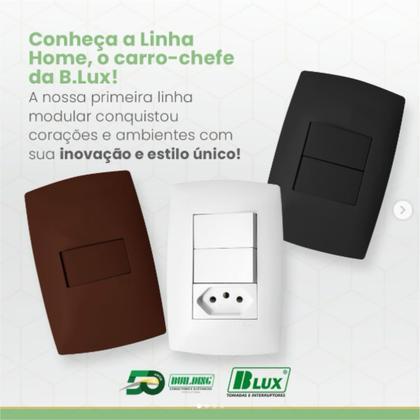 Imagem de Conjunto Pulsador Campainha Com Placa Home