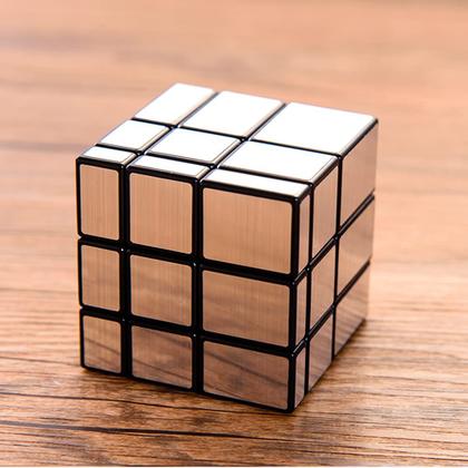 Imagem de Conjunto Puzzle Toy AI-YUN Speed Cube, pacote com 3 cubos de espelho, 2x2, 3x3