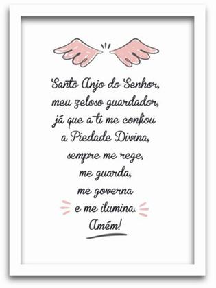 Imagem de Conjunto Quadros Decorativos 2 peças 40x60 Menina Anjo