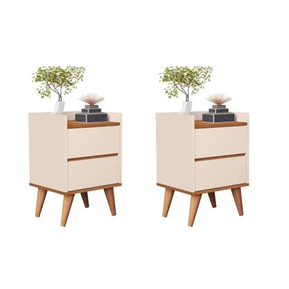 Imagem de Conjunto Quarto 2 Mesas De Cabeceira Verona Com Painel de Cabeceira De Cama Casal 1,40cm ENVIA SOMENTE 01 KIT