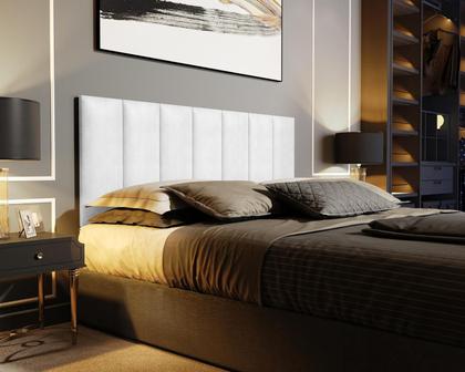 Imagem de Conjunto Quarto 2 Mesas De Cabeceira Verona Com Painel de Cabeceira De Cama queen 1,60cm ENVIA SOMENTE 01 KIT