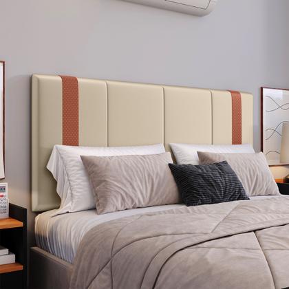 Imagem de Conjunto Quarto Casal Mesa de Cabeceira Milena Branco com Cabeceira Parisi  Moderno e Funcional