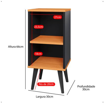 Imagem de Conjunto Quarto com 2 Mesas Criado mais Cabeceira Cama Casal Acabamento Brilhante