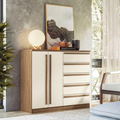 Imagem de Conjunto Quarto Completo Roma Jatoba Areia