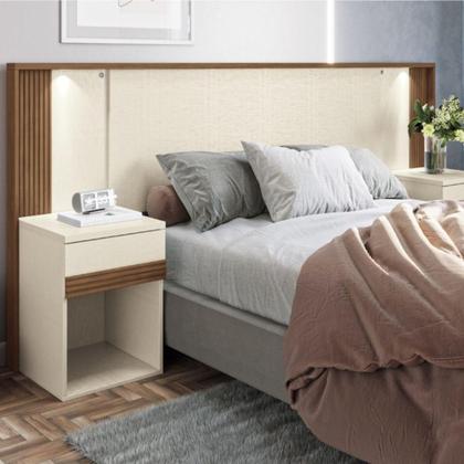 Imagem de Conjunto Quarto Completo Viena Jatoba Areia