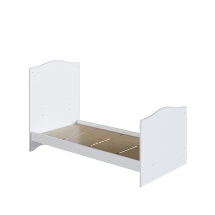 Imagem de Conjunto Quarto de Bebê 1 Berço 1 Colchão 1 Cômoda Trocador 1 Prateleira