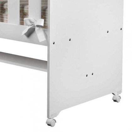 Imagem de Conjunto Quarto de Bebê 100% MDF com Mini Berço e Cômoda 4 Gavetas