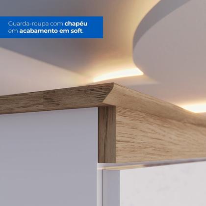 Imagem de Conjunto Quarto de Bebê Berço 2 em 1 e Guarda-Roupa Sophia Espresso Móveis