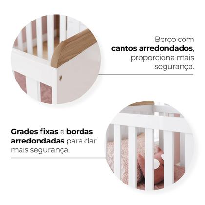 Imagem de Conjunto Quarto de Bebê Berço e Cômoda Ternura