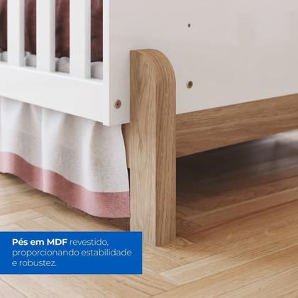 Imagem de Conjunto Quarto de Bebê Berço e Cômoda Ternura