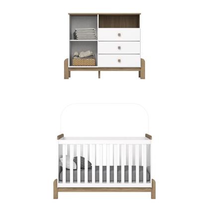 Imagem de Conjunto Quarto de Bebê Berço e Cômoda Ternura