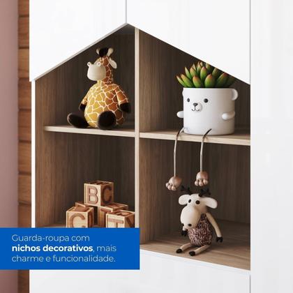 Imagem de Conjunto Quarto de Bebê Berço e Roupeiro Ternura