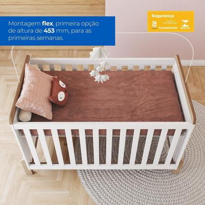 Imagem de Conjunto Quarto de Bebê Berço e Roupeiro Ternura