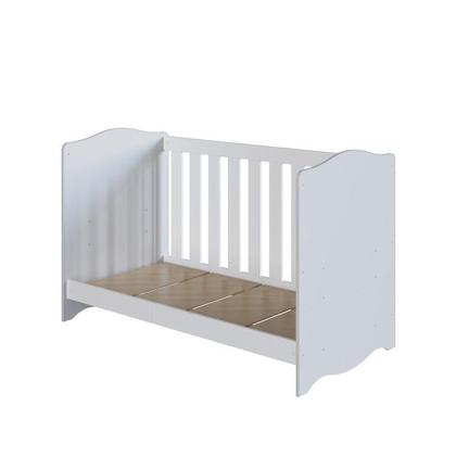 Imagem de Conjunto Quarto de Bebê com Berço, Cômoda, Guarda-roupa, Prateleira e Caixa de Brinquedos